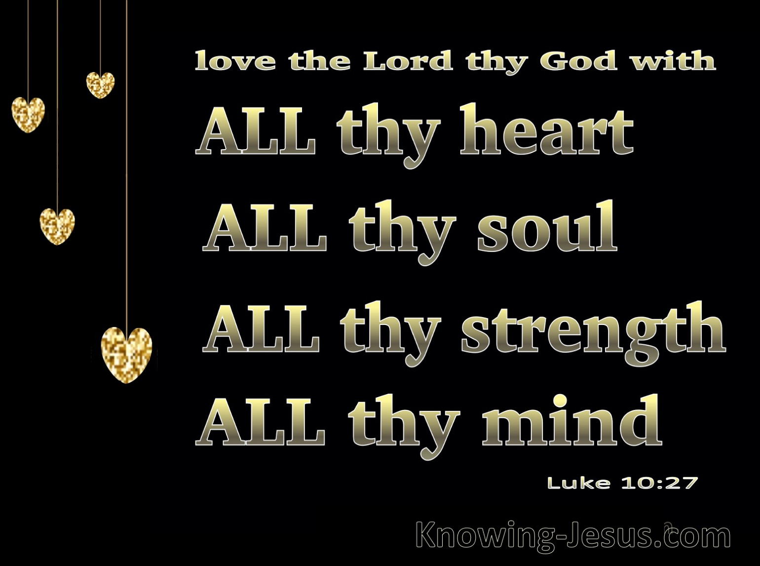 luke chapter 10 verse 25 27